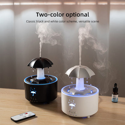 Enakshi® Rotating Umbrella Drop Humidifier Scent Humidifier for Study Office House White|Home & Garden | Home Improvement | Heating, Cooling & Air | Humidifiers