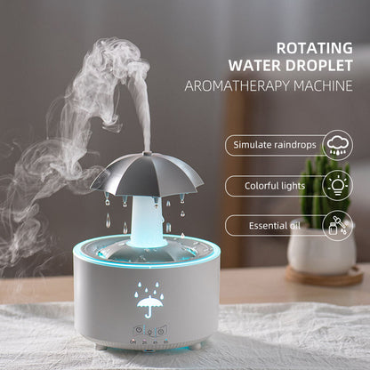 Enakshi® Rotating Umbrella Drop Humidifier Scent Humidifier for Study Office House White|Home & Garden | Home Improvement | Heating, Cooling & Air | Humidifiers