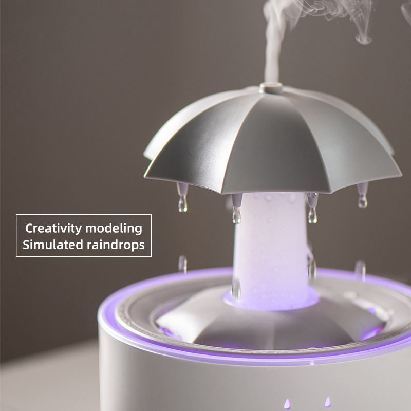 Enakshi® Rotating Umbrella Drop Humidifier Scent Humidifier for Study Office House White|Home & Garden | Home Improvement | Heating, Cooling & Air | Humidifiers