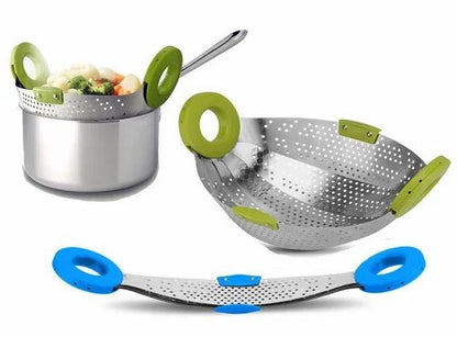 Foldable Rice Or Fruit Kitchen Colander