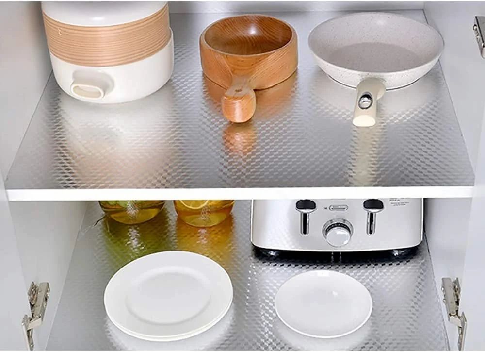 Aluminium Silver 3D Foil Kitchen Wallpaper, Oil Proof Waterproof Heat Resistant Sticker