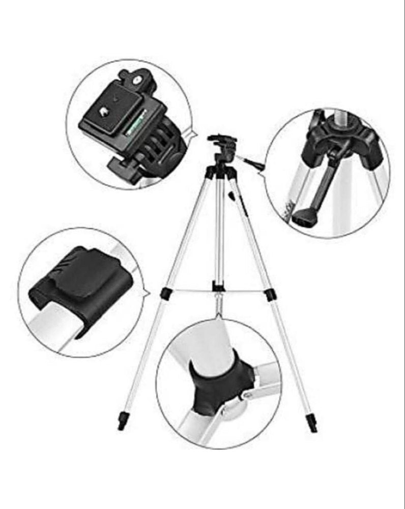 Black Aluminum & ABS Plastic Weifeng WT-330A Camera Tripod