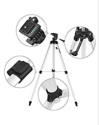 Black Aluminum & ABS Plastic Weifeng WT-330A Camera Tripod