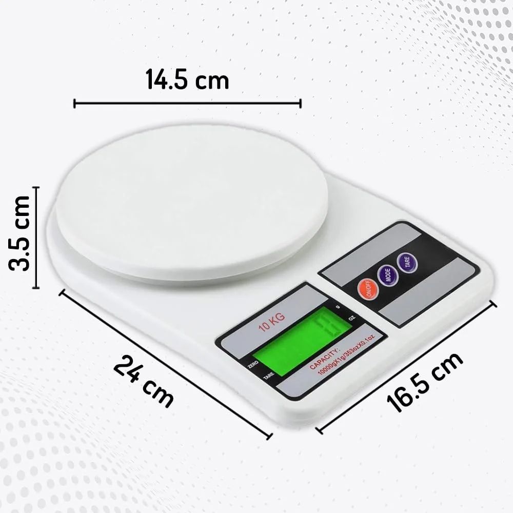 10 Kg Electronic Kitchen Digital Weighing Scale