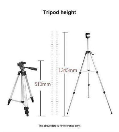 Black Aluminum & ABS Plastic Weifeng WT-330A Camera Tripod