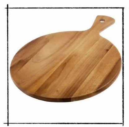 32cm Round Wooden Chopping Board, For Kitchen