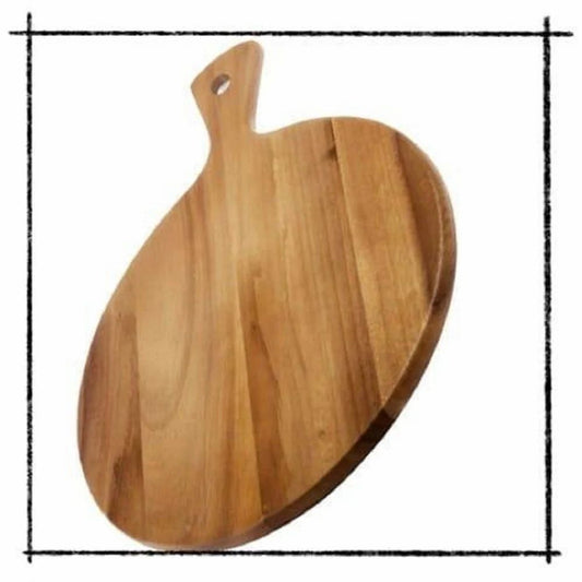 32cm Round Wooden Chopping Board, For Kitchen