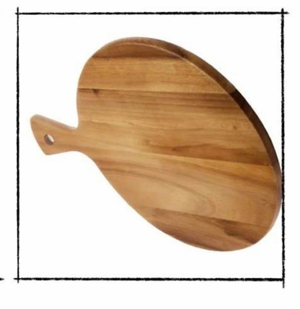 32cm Round Wooden Chopping Board, For Kitchen